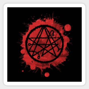 Bloody Seal of Necronomicon - Negative Sticker